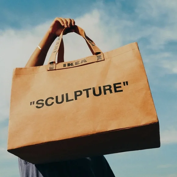 Ikea x off white bag hotsell